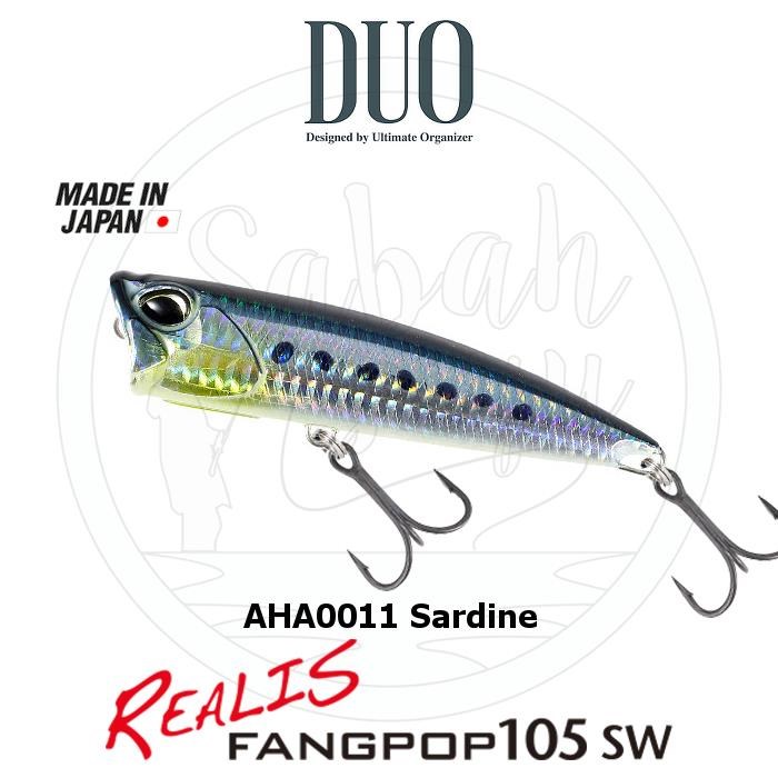 Duo Realis Fang Pop 105 SW Popper AHA0011 Sardine