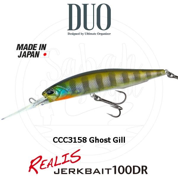 Duo Realis Jerkbait 100DR CCC3158 Ghost Gill
