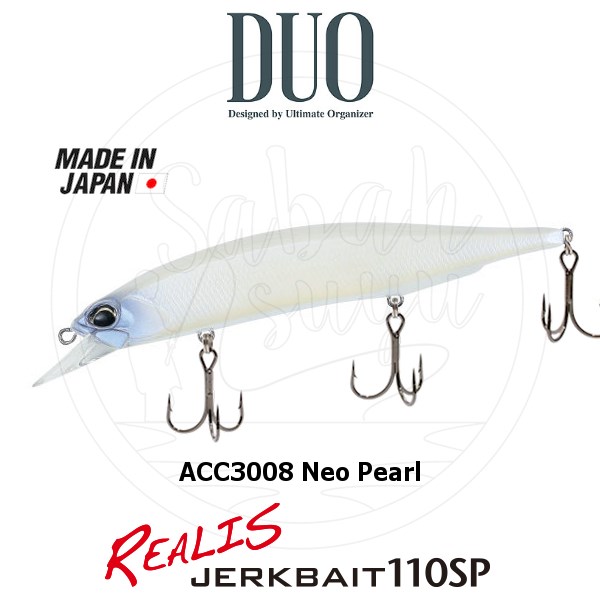 Duo Realis Jerkbait 110SP ACC3008 Neo Pearl