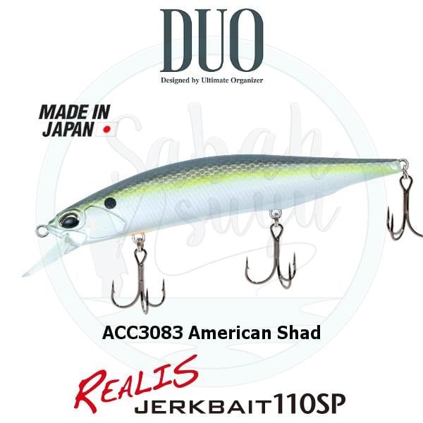 Duo Realis Jerkbait 110SP ACC3083 American Shad
