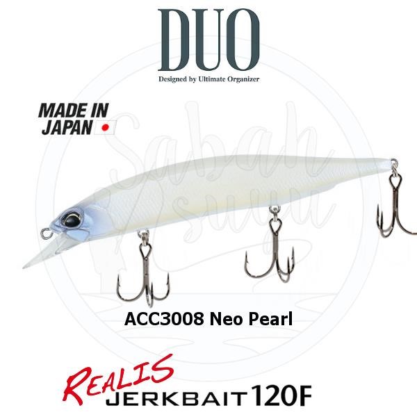 Duo Realis Jerkbait 120F ACC3008 Neo Pearl
