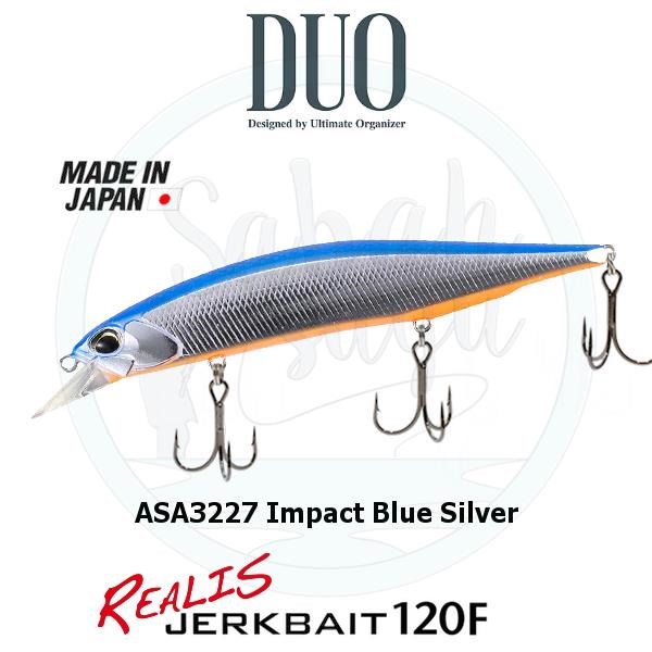 Duo Realis Jerkbait 120F ASA3227 Pro Blue Prism Sahte Balık