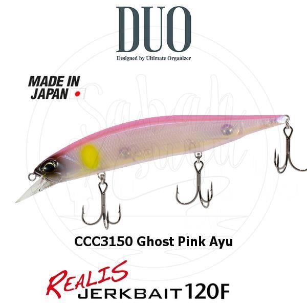 Duo Realis Jerkbait 120F CCC3150 Ghost Pink Ayu Sahte Balık