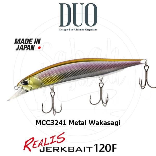 Duo Realis Jerkbait 120F MCC3241 Metal Wakasagi Sahte Balık