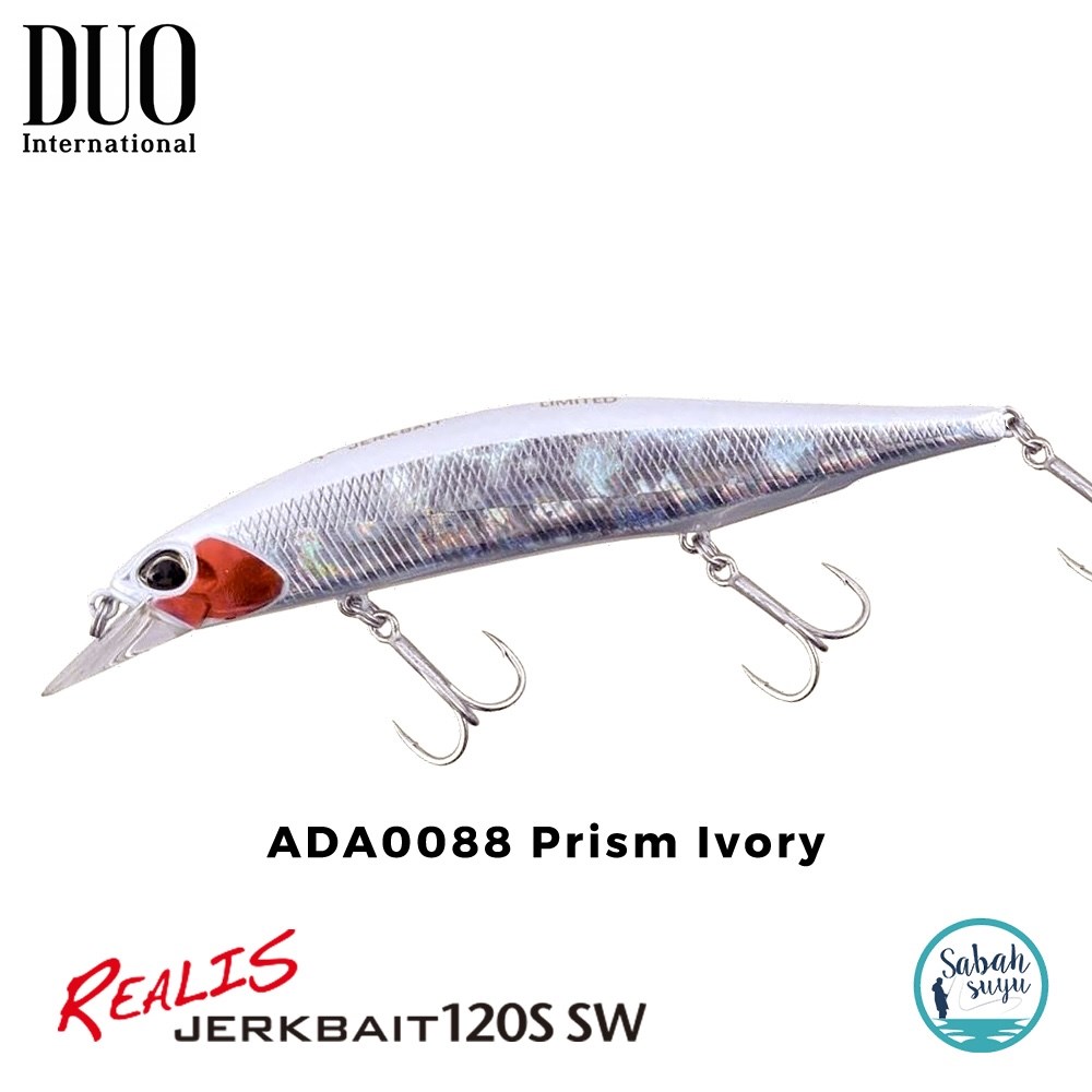 Duo Realis Jerkbait 120S SW ADA0088 Prism Ivory