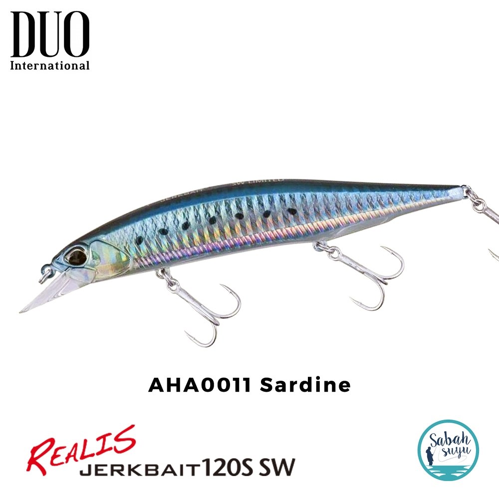 Duo Realis Jerkbait 120S SW AHA0011 Sardine
