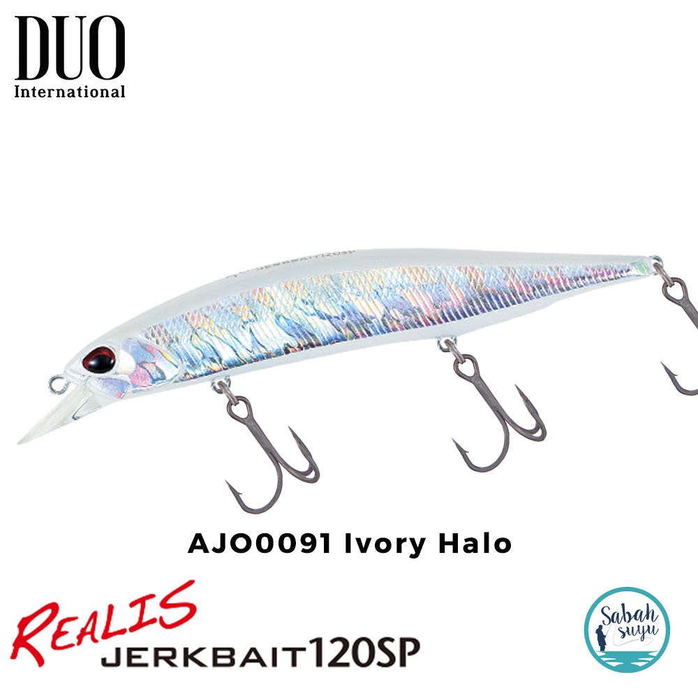 Duo Realis Jerkbait 120SP AJO0091 Ivory Halo