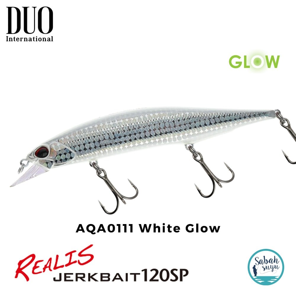 Duo Realis Jerkbait 120SP AQA0111 White Glow