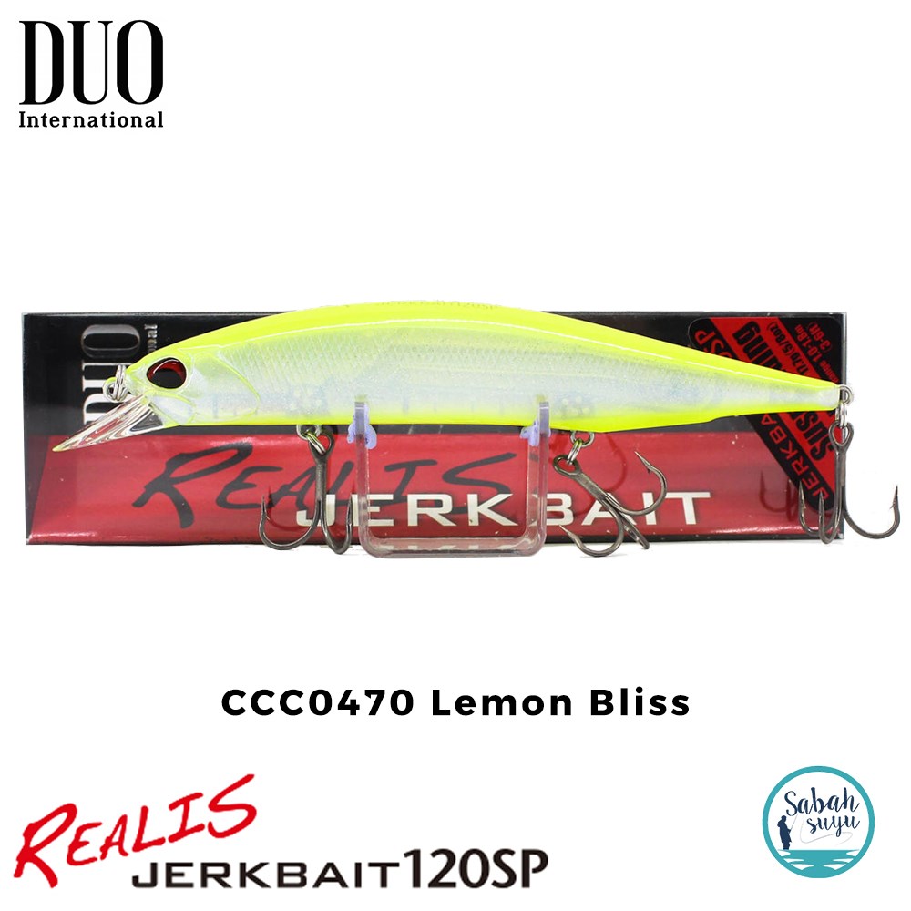 Duo Realis Jerkbait 120SP CCC0470 Lemon Bliss