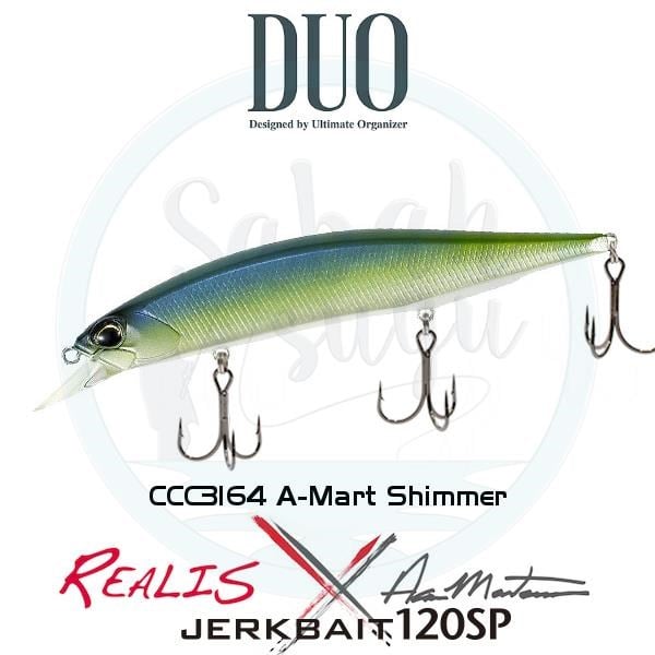 Duo Realis Jerkbait 120SP CCC3164 A-Mart Shimmer