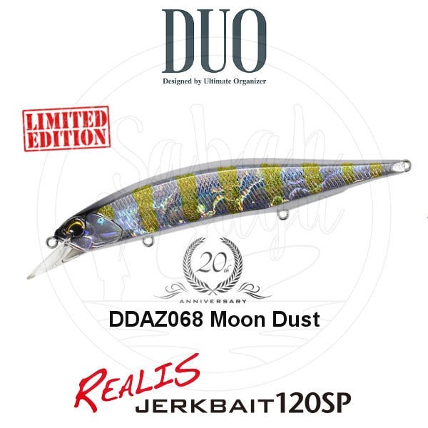 Duo Realis Jerkbait 120SP DDAZ068 Moon Dust