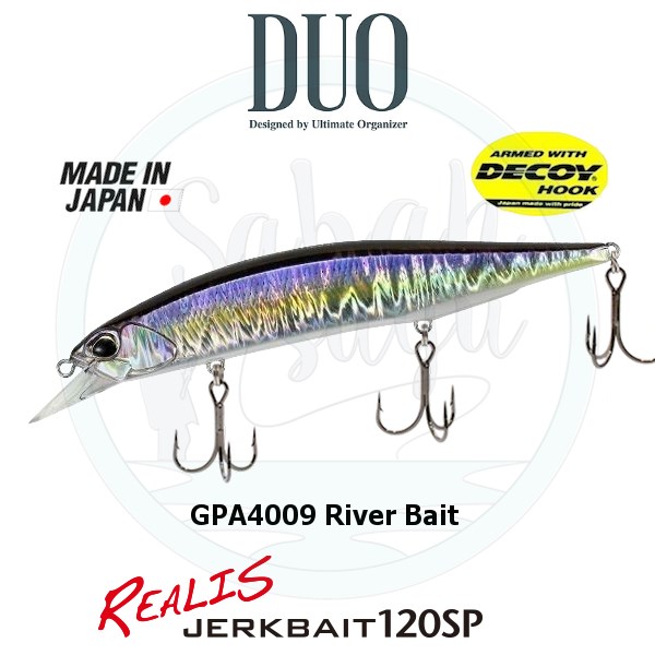 Duo Realis Jerkbait 120SP GPA4009 River Bait