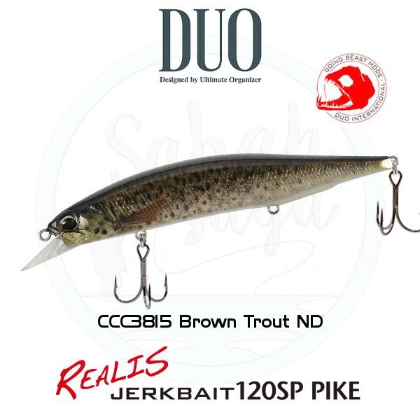 Duo Realis Jerkbait 120SP Pike CCC3815 Brown Trout ND