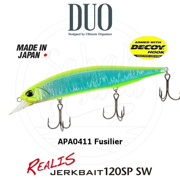 Duo Realis Jerkbait 120SP SW APA0411 Fusilier