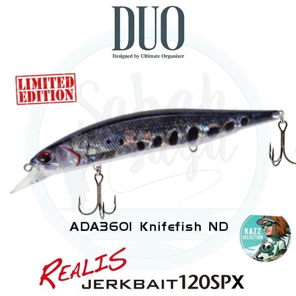 Duo Realis Jerkbait 120SPX ADA3601 Knifefish ND