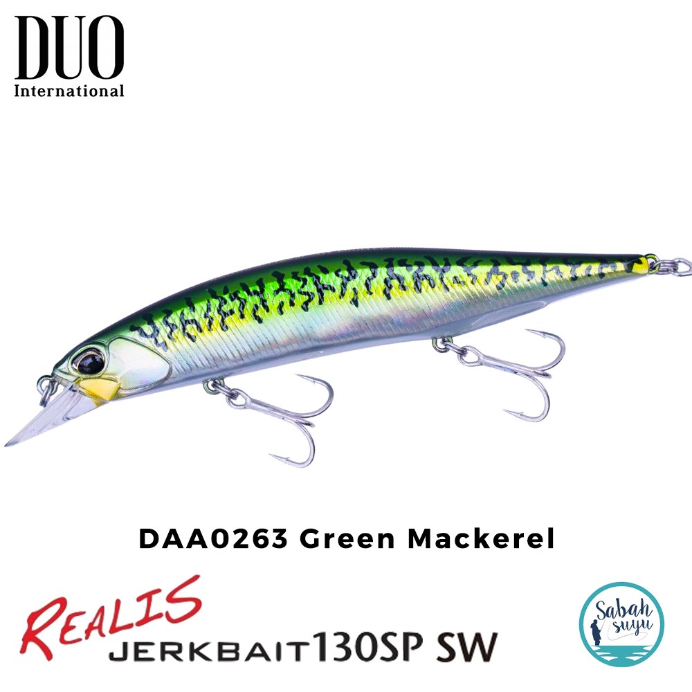 Duo Realis Jerkbait 130SP SW DAA0263 Green Mackerel