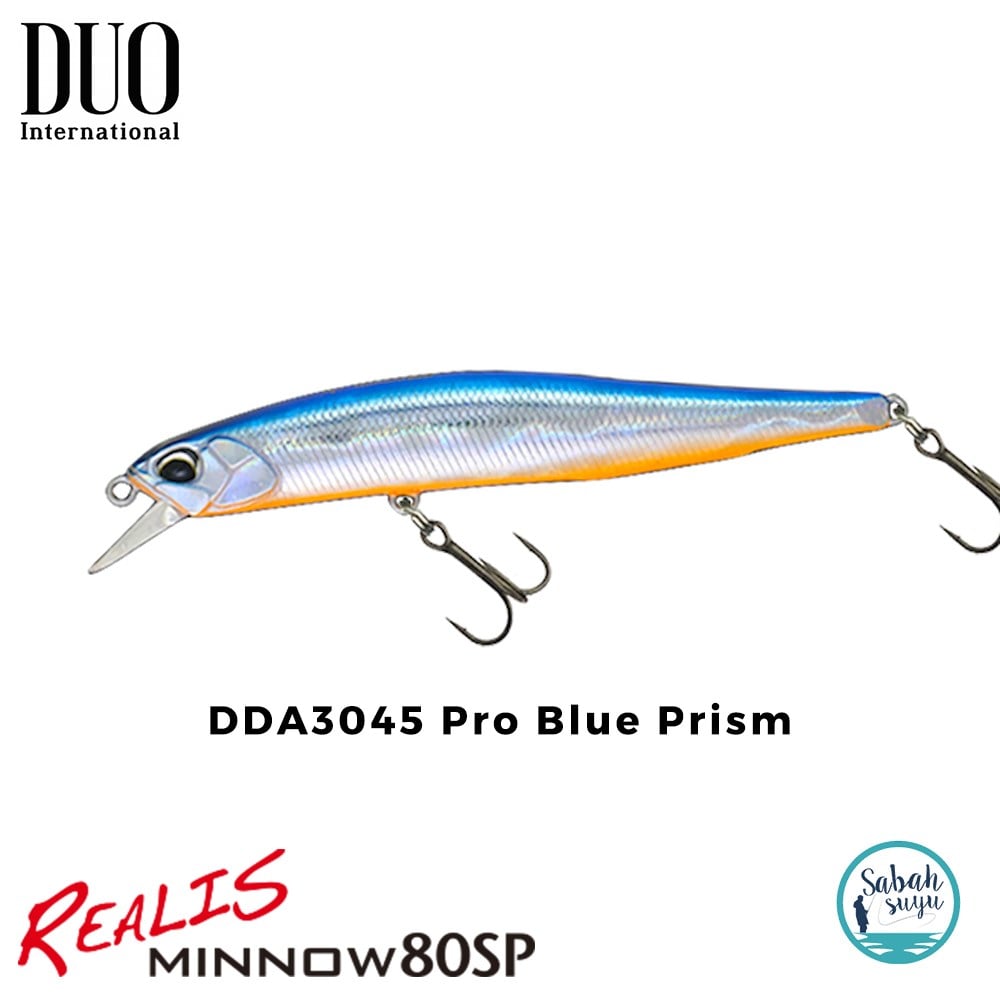 Duo Realis Minnow 80SP DDA3045 (D45) Pro Blue Prism