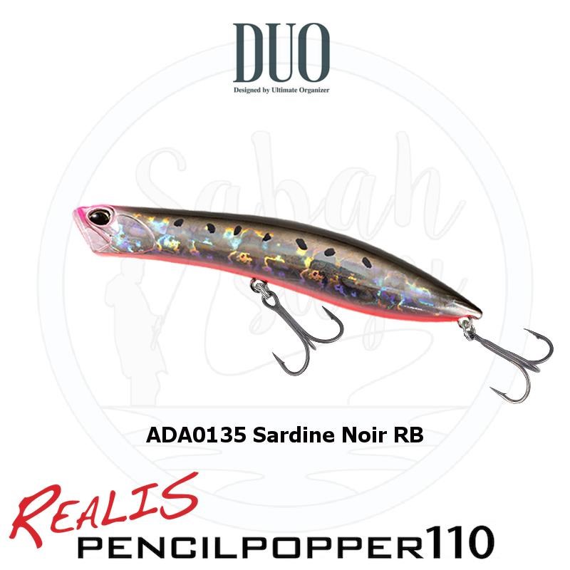 Duo Realis Pencil Popper 110 SW ADA0135 Sardine Noir RB