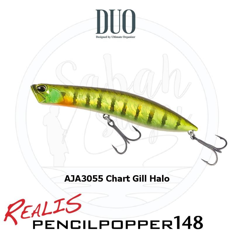 Duo Realis Pencil Popper 148 AJA3055 Chart Gill Halo