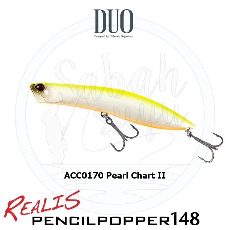 Duo Realis Pencil Popper 148 SW ACC0170 Pearl Chart II