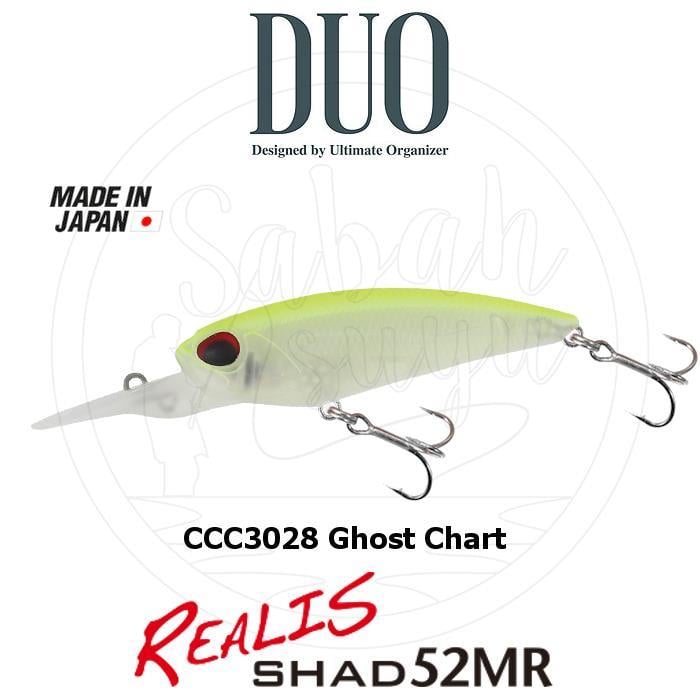 Duo Realis Shad 52MR SP CCC3028 Ghost Chart