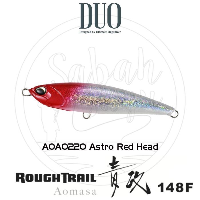 Duo Rough Trail Aomasa 148F AOA0220 Astro Red Head Sahte Balık