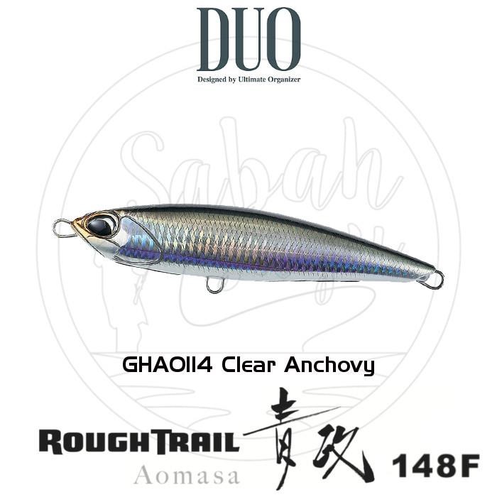 Duo Rough Trail Aomasa 148F GHA0114 Clear Anchovy