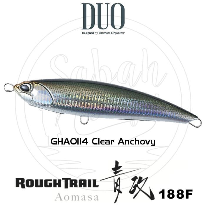 Duo Rough Trail Aomasa 188F GHA0114 Clear Anchovy