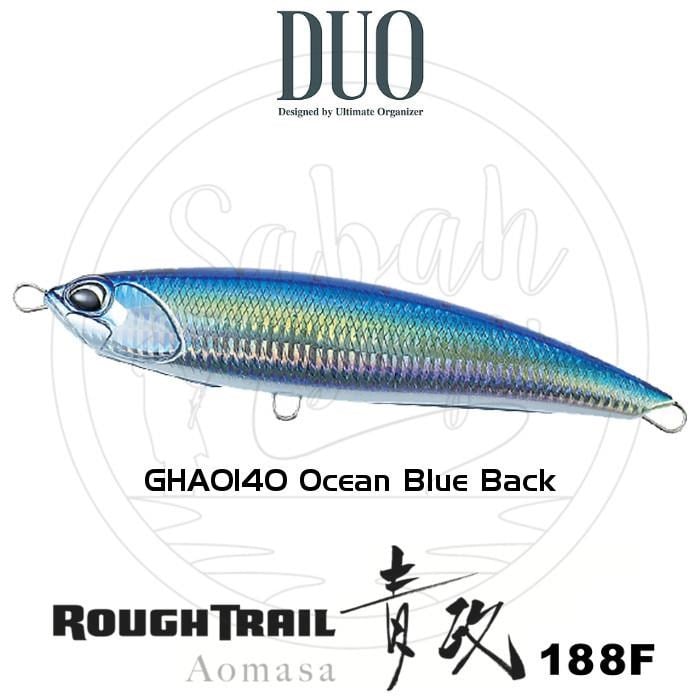 Duo Rough Trail Aomasa 188F GHA0140 Ocean Blue Back