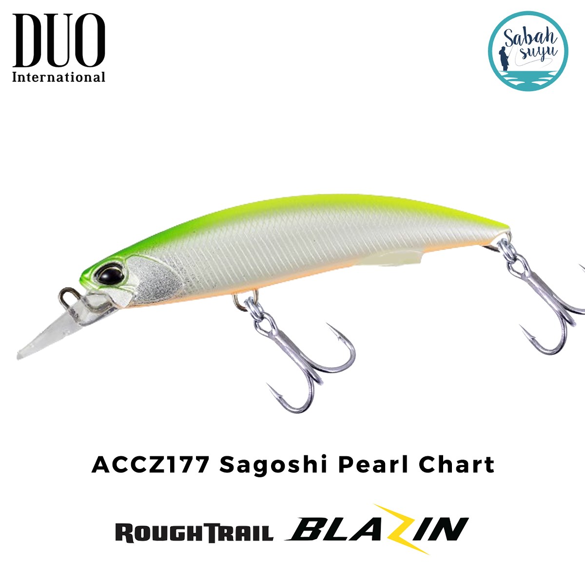 Duo Rough Trail Blazin 92 ACCZ177 Sagoshi Pearl Chart