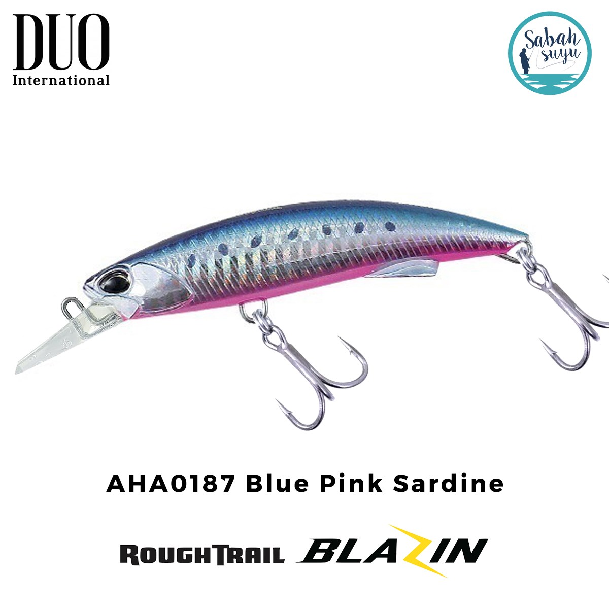 Duo Rough Trail Blazin 92 AHA0187 Blue Pink Sardine