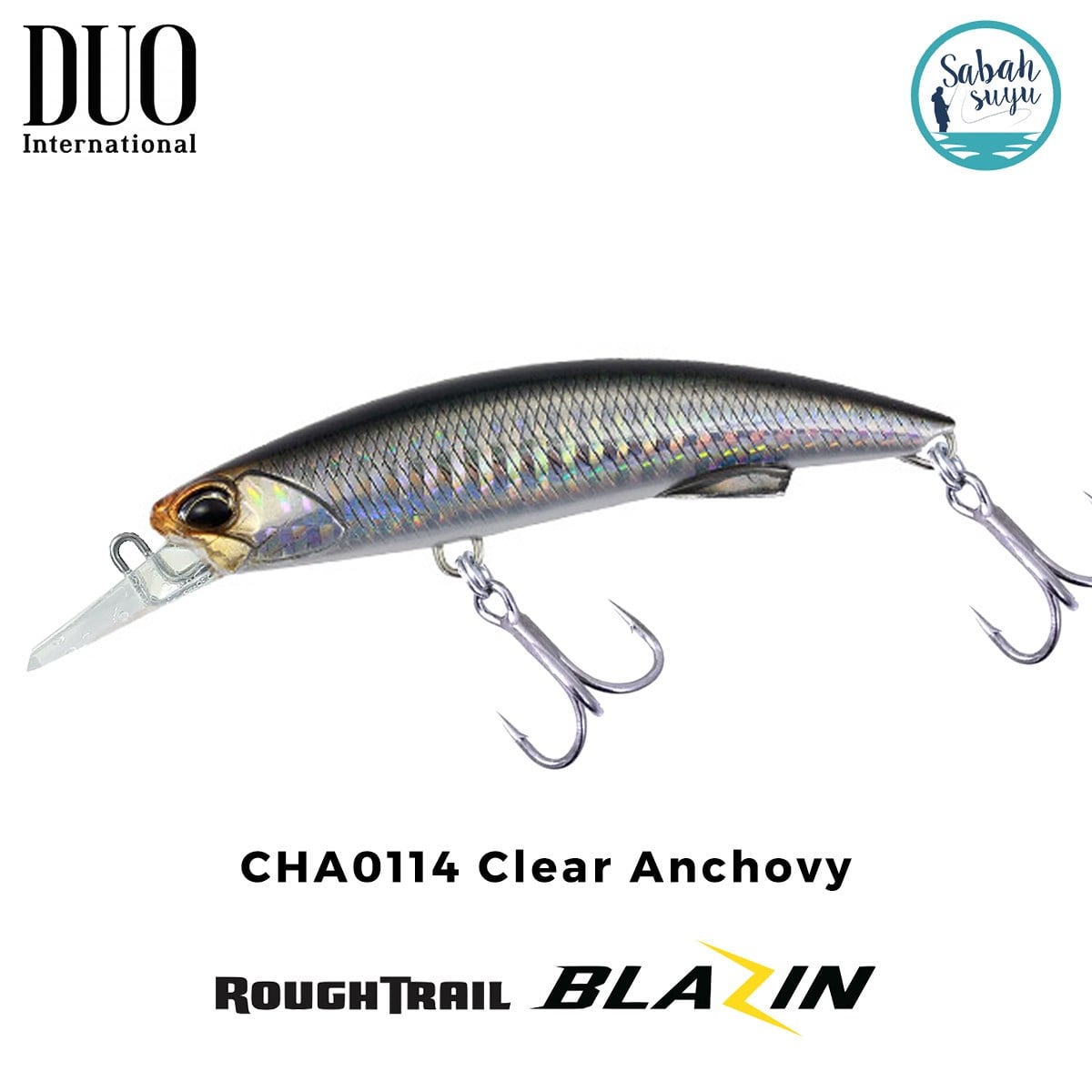 Duo Rough Trail Blazin 92 CHA0114 Clear Anchovy