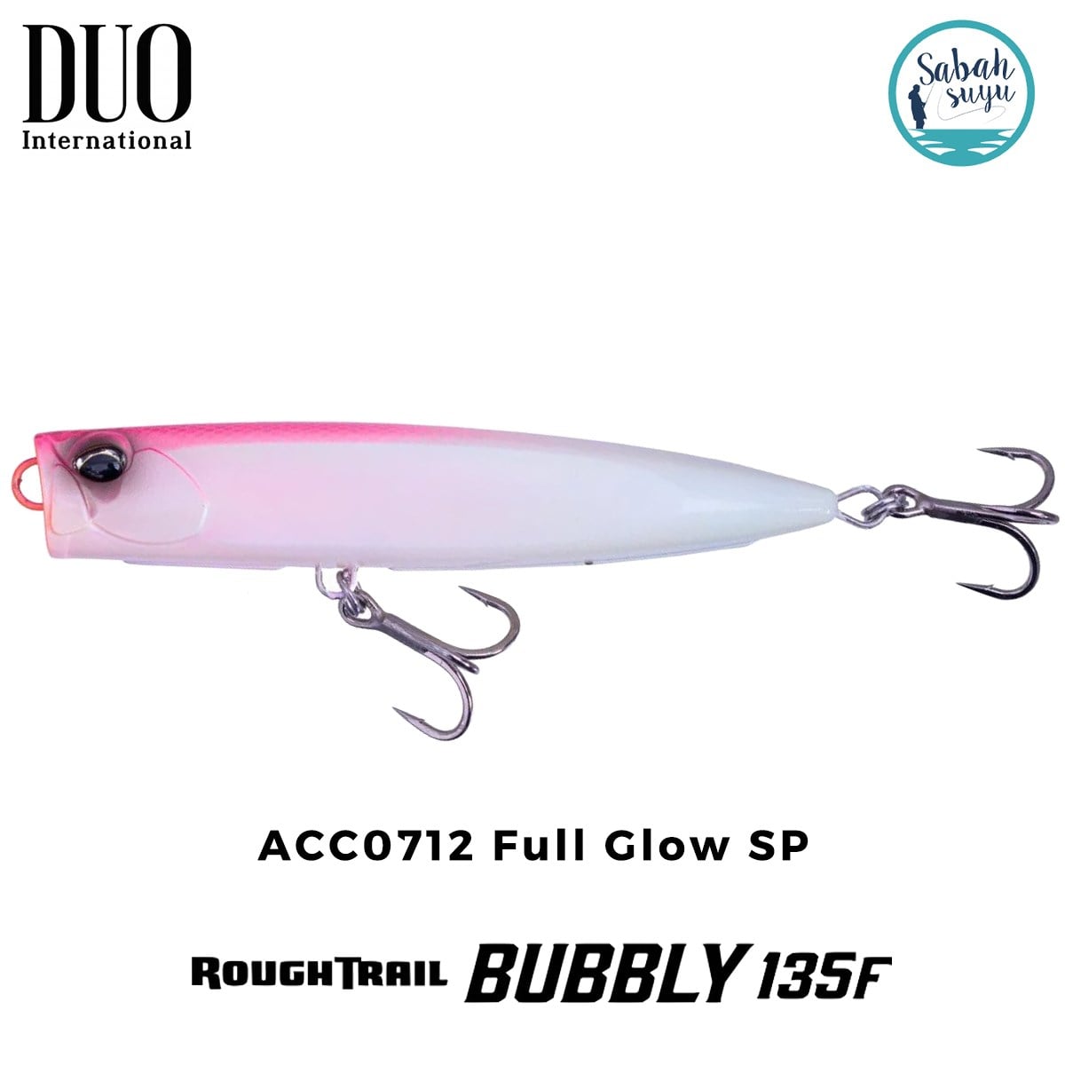 Duo Rough Trail Bubbly 135F Popper ACC0712 Full Glow SP