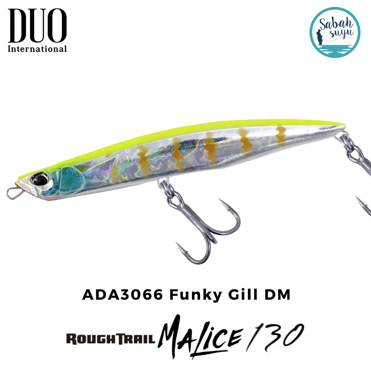 Duo Rough Trail Malice 130 ADA3066 Funky Gill DM Sahte Balık