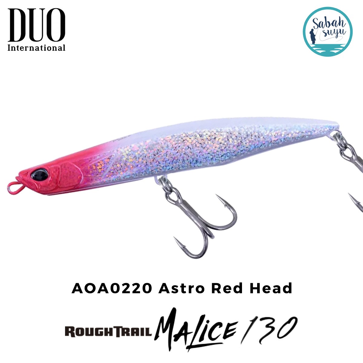 Duo Rough Trail Malice 130 AOA0220 Astro Red Head Sahte Balık