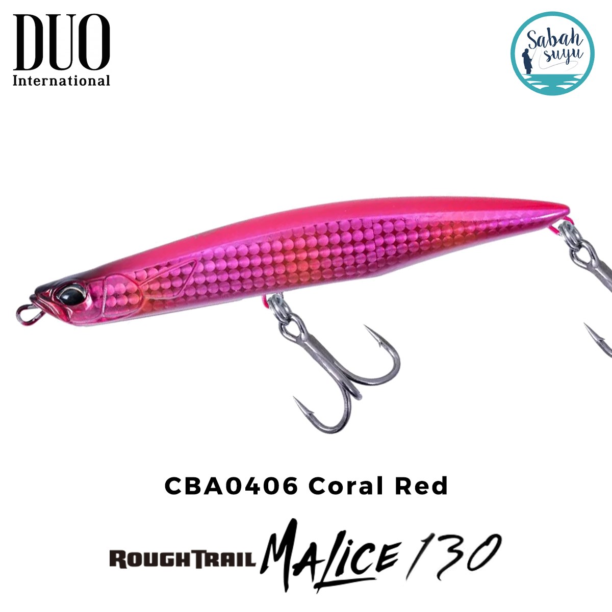 Duo Rough Trail Malice 130 CBA0406 Coral Red