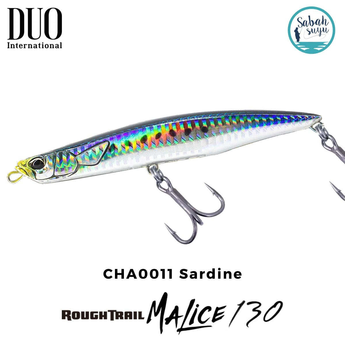 Duo Rough Trail Malice 130 CHA0011 Sardine Sahte Balık
