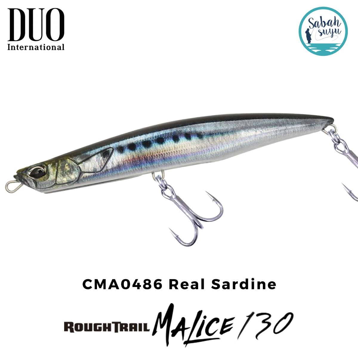Duo Rough Trail Malice 130 CMA0486 Real Sardine