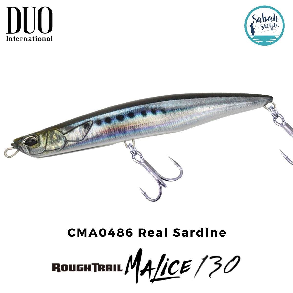 Duo Rough Trail Malice 130 CMA0486 Real Sardine