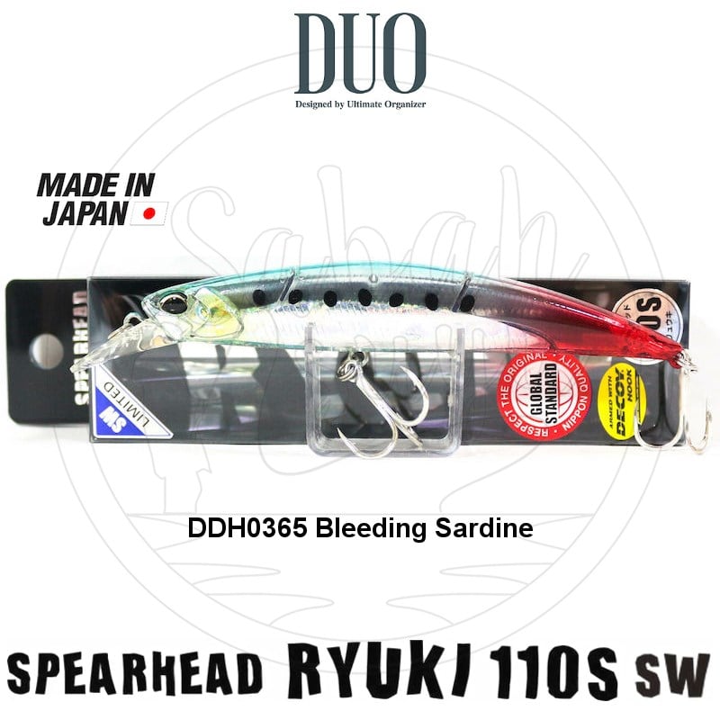 Duo Spearhead Ryuki 110S SW CDH0365 Bleeding Sardine