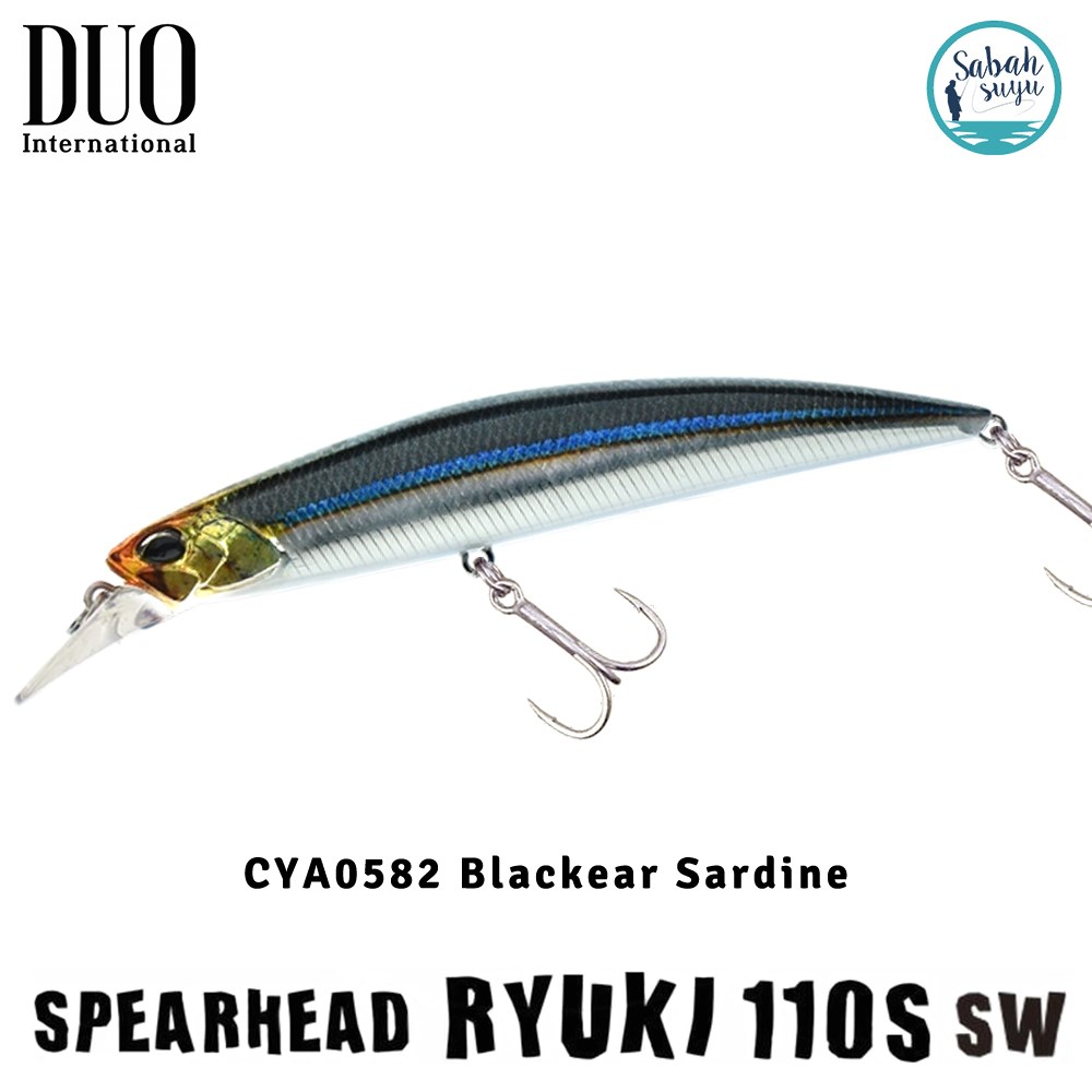Duo Spearhead Ryuki 110S SW CYA0582 Blackear Sardine