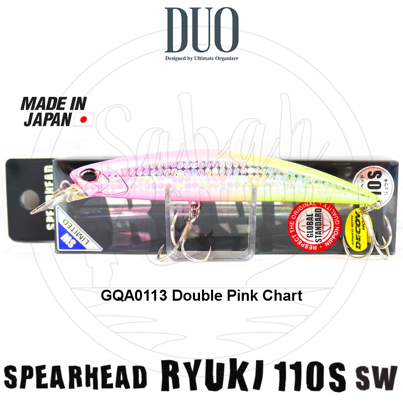 Duo Spearhead Ryuki 110S SW GQA0113 Double Pink Chart