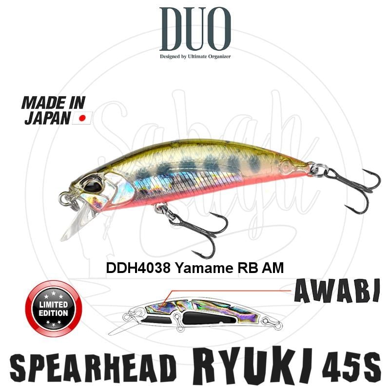Duo Spearhead Ryuki 45S Awabi DDH4038 Yamame RB AM
