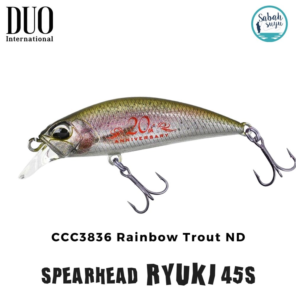 Duo Spearhead Ryuki 45S CCC3836 Rainbow Trout ND