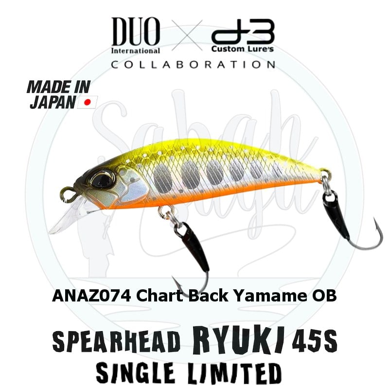 Duo Spearhead Ryuki 45S D3 ANAZ074 Chart Back Yamame OB