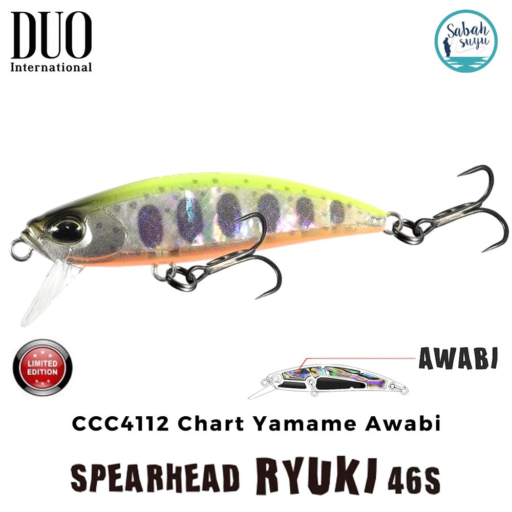 Duo Spearhead Ryuki 46S CCC4112 Chart Yamame Awabi