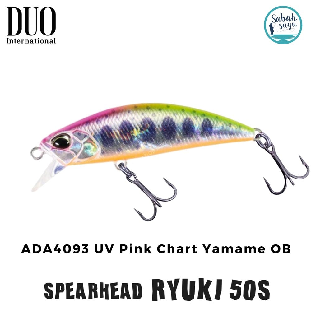 Duo Spearhead Ryuki 50S ADA4093 UV Pink Chart Yamame OB