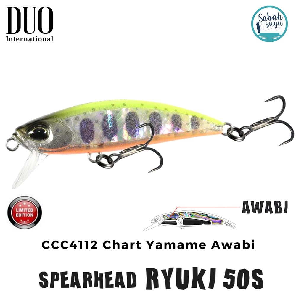 Duo Spearhead Ryuki 50S CCC4112 Chart Yamame Awabi