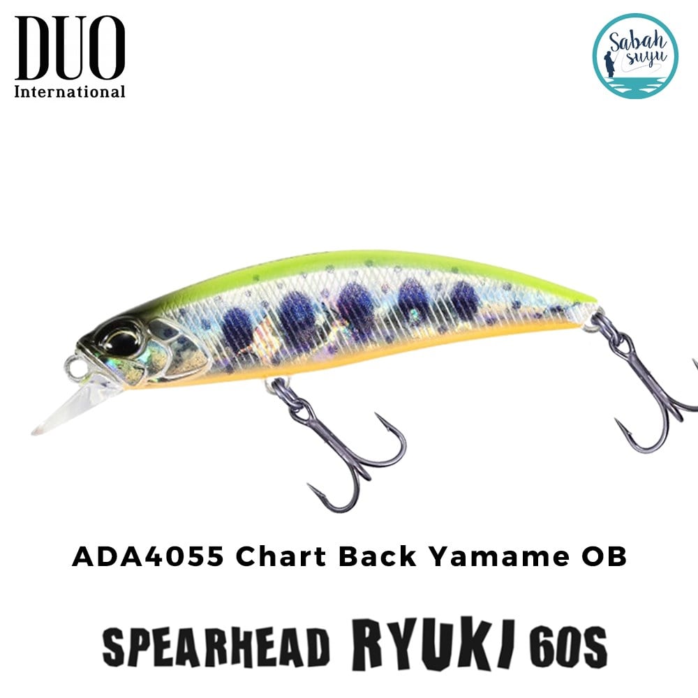 Duo Spearhead Ryuki 60S ADA4055 Chart Back Yamame OB