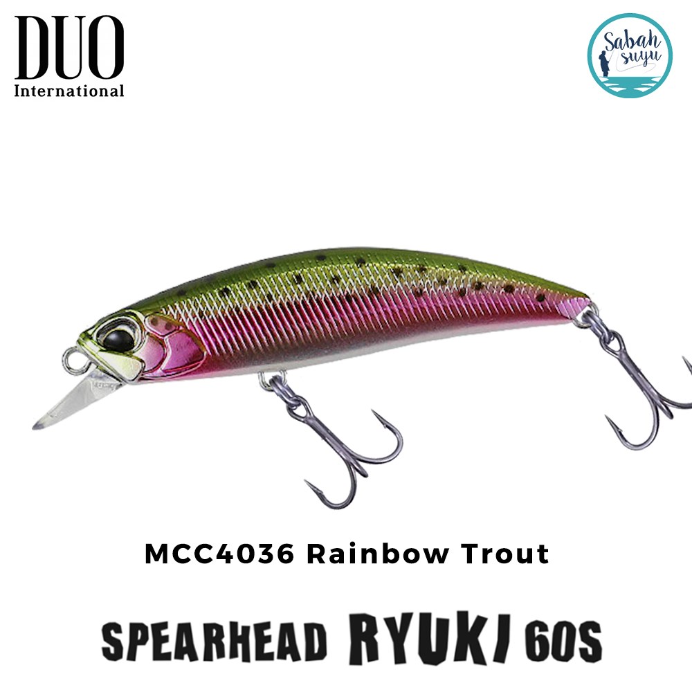 Duo Spearhead Ryuki 60S MCC4036 Rainbow Trout